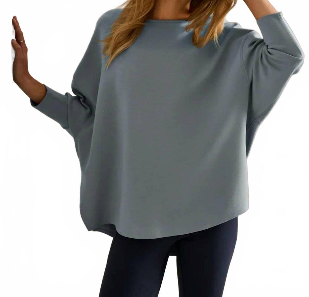 NEW RHONE dreamglow pullover sweaters top in deep sage green